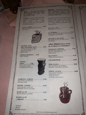 Menu photo 3 Trader Vic's Munich, BY
