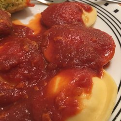 Stuffed Ricotta... so big and filling is Delish