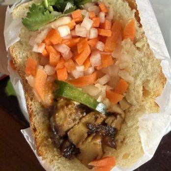 Saigon Vietnamese Sandwich Deli - 11. vegetarian chicken with lemongrass (tofu) - Sandwiches Near Me - Brooklyn, New York Saigon Vietnamese Sandwich Deli - 11. vegetarian chicken with lemongrass (tofu) - Sandwiches Near Me - Brooklyn, New York