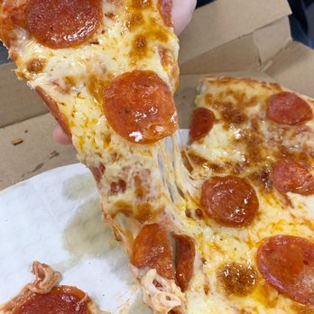 Marco's Pizza - a slice of pepperoni pizza - Pizza Near Me - Indianapolis, Indiana