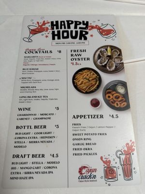 Menu photo 2 Cajun Crack'n Vacaville, CA