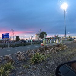 Sacramento Airport Daily Parking Lot - Beware driving into this one-way money trap!