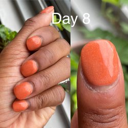Fiona Nail Lounge - Dip powder mani, Day 8