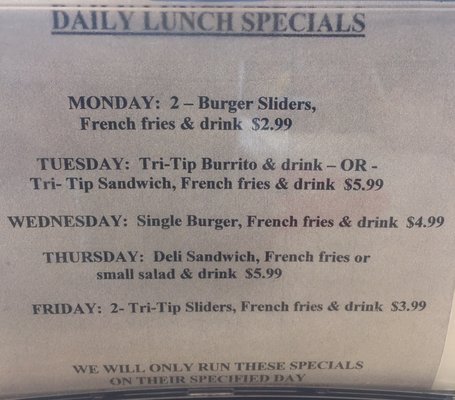 Menu photo 4 Retro Junction Fresno, CA