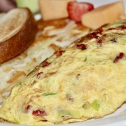 Doreen's Cup of Joe - California omelet