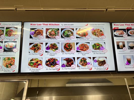 Menu photo 2 Kua Lao Thai Kitchen Modesto, CA