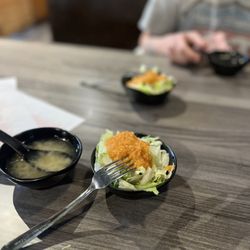 Sushi Ai - House Salad & Miso Soup