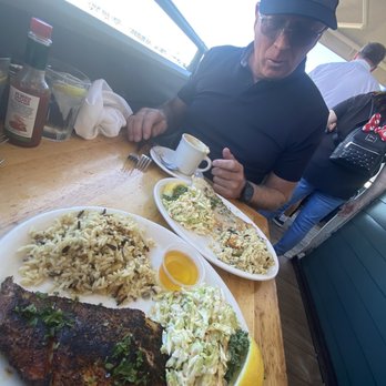Brophy Bros - Blackened Seabass and halibut piccata - Seafood Near Me - Santa Barbara, California