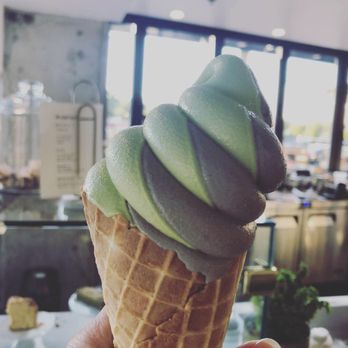 Momonoki - Matcha & Sesame soft serve twirl - Cafes Near Me - Atlanta, Georgia Momonoki - Matcha & Sesame soft serve twirl - Cafes Near Me - Atlanta, Georgia