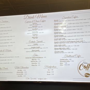 Elite Coffee and Lounge - Menu - Desserts Near Me - Williamsburg, Virginia Elite Coffee and Lounge - Menu - Desserts Near Me - Williamsburg, Virginia