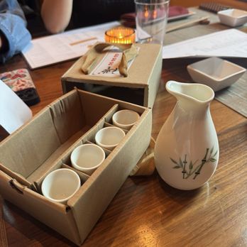 Junto - Sake Set - Sushi Bars Near Me - Bentonville, Arkansas Junto - Sake Set - Sushi Bars Near Me - Bentonville, Arkansas