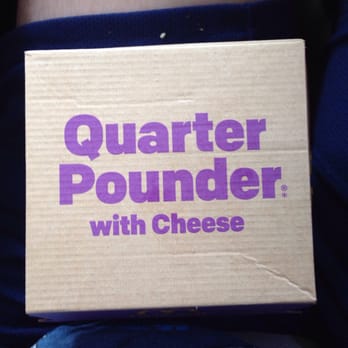 McDonald's - quarter pounder with cheese - Burgers Near Me - Palm City, Florida McDonald's - quarter pounder with cheese - Burgers Near Me - Palm City, Florida