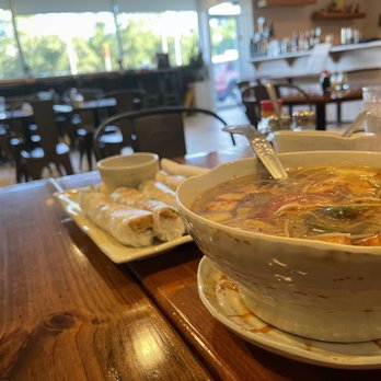Sesame House - Hot and sour soup with tofu - Chinese Near Me - Dickinson, Texas Sesame House - Hot and sour soup with tofu - Chinese Near Me - Dickinson, Texas
