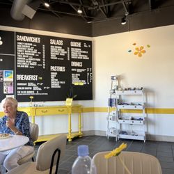 Cafe Bliss - Inside bright and clean