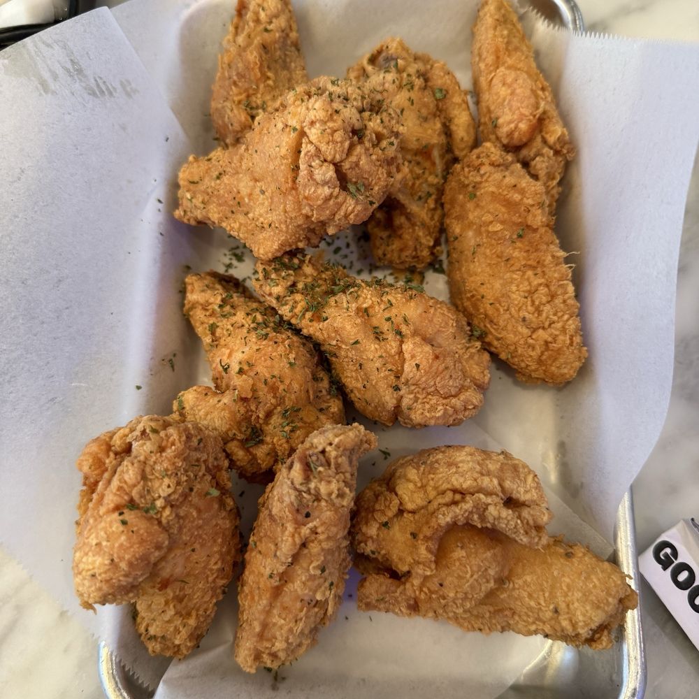 Halgatteok & Twozone Chicken - 10 Piece Fried Wings - Korean Near Me - Buena Park, California