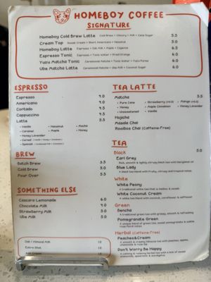 Menu photo 7 Homeboy Coffee Artesia, CA Menu photo 7 Homeboy Coffee Artesia, CA