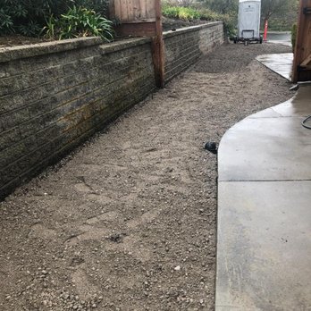 Select Pavers - Before picture - old lawn removed - Masonry/Concrete Near Me - Hayward, California