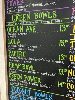 Menu photo 2 Playa Bowls New York, NY Menu photo 2 Playa Bowls New York, NY