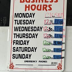 Business hours