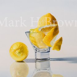 True North Gallery - "Lemons" Oil by Mark Brown