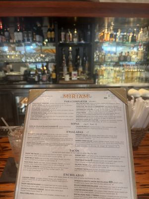 Menu photo 1 Miriam Cocina Latina Dallas, TX