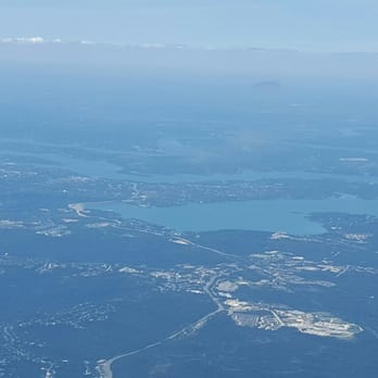 Lake Travis - Ariel view of Lake Travis - Lakes Near Me