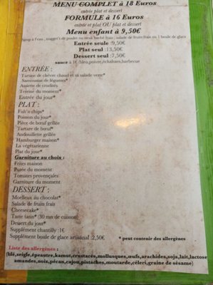 Menu photo 5 Au Coin D'Table Blois, 41 Menu photo 5 Au Coin D'Table Blois, 41