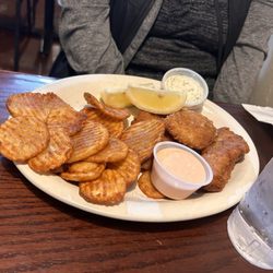Callie's Cafe - Fish and buffalo chips ,delish!!!!