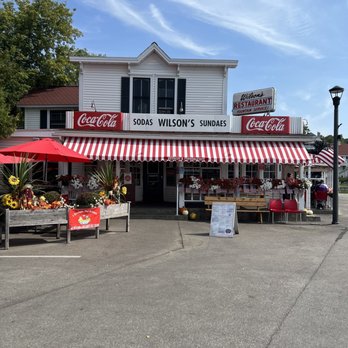 Wilson's Ice Cream Parlor - Outside - Ice Cream & Frozen Yogurt Near Me - Ephraim, Wisconsin Wilson's Ice Cream Parlor - Outside - Ice Cream & Frozen Yogurt Near Me - Ephraim, Wisconsin