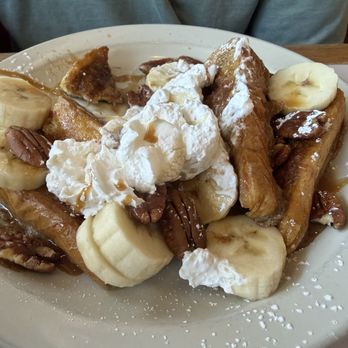 Waffle Shop - Caramel Banana Pecan French Toast Special - Waffles Near Me - Oroville, California Waffle Shop - Caramel Banana Pecan French Toast Special - Waffles Near Me - Oroville, California