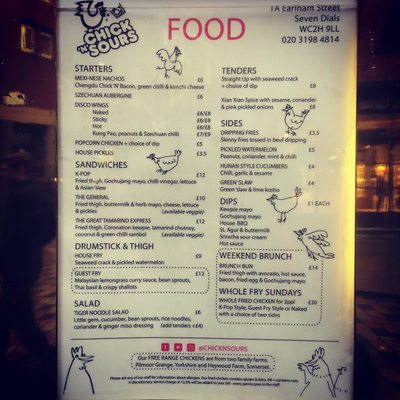 Menu photo 3 Chick N' Sours London, XGL Menu photo 3 Chick N' Sours London, XGL
