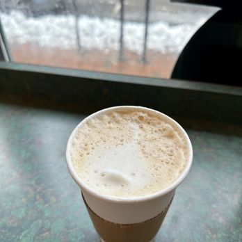Book Trader Cafe - chai latte - Coffee & Tea Near Me - New Haven, Connecticut