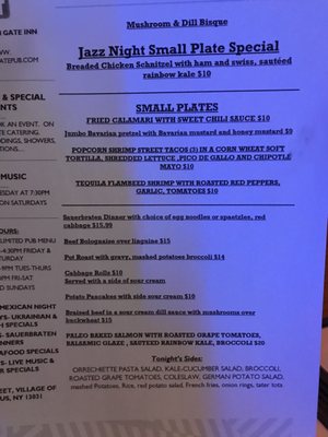 Menu photo 1 Green Gate Inn Camillus, NY Menu photo 1 Green Gate Inn Camillus, NY