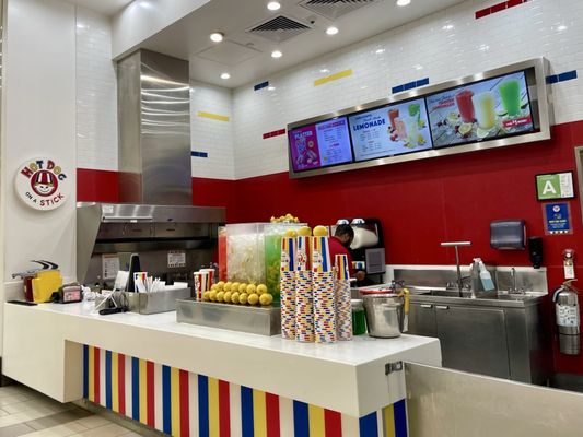 Hot Dog on a Stick by null