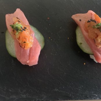 Saketome - Tuna with grilled tomatoes - Sushi Bars Near Me - Missoula, Montana