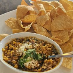 Castle Street Kitchen - Elote dip and chips was acceptable. Took way too long to arrive.