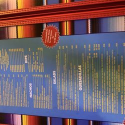La Loteria - Menu