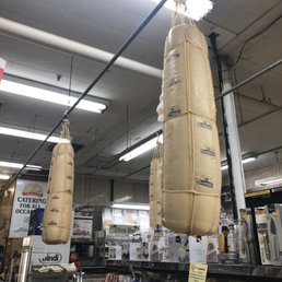Cheese towers hanging from ceiling (REAL btw!) Cheese towers hanging from ceiling (REAL btw!)