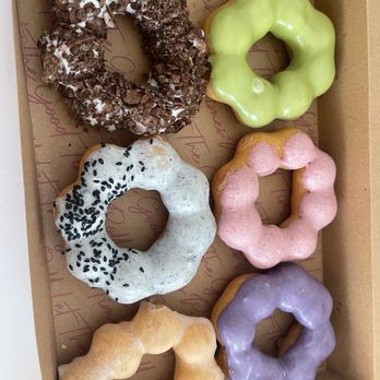 Good Times Donut - Choco Pebble Mochi Donut, Black Sesame Mochi Donut, UBE mochi donut, Yuzu Mochi Donut - Donuts Near Me - Plano, Texas