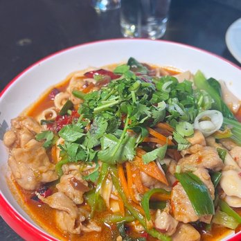 Xi’an Cuisine - Spicy Chicken Noodle - Chinese Near Me - Chicago, Illinois Xi’an Cuisine - Spicy Chicken Noodle - Chinese Near Me - Chicago, Illinois