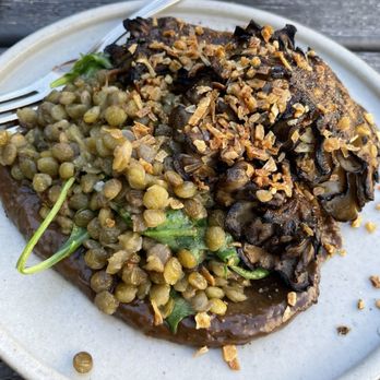 Mediterranean Exploration - Spiced Maitake Mushrooms - Mediterranean Near Me - Portland, Oregon