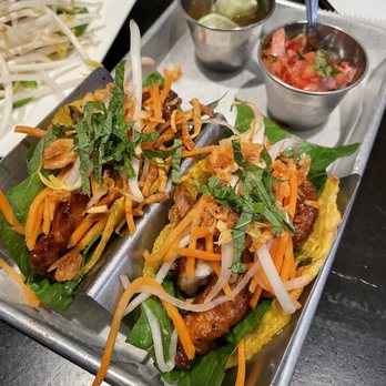 5ive Spice - Battered Fried Fish Taco - Vietnamese Near Me - New York, New York 5ive Spice - Battered Fried Fish Taco - Vietnamese Near Me - New York, New York