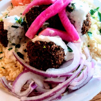 Man'oushe Express - Falafel plate - Pizza Near Me - Seattle, Washington Man'oushe Express - Falafel plate - Pizza Near Me - Seattle, Washington