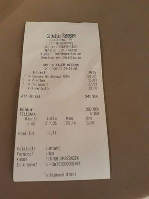 da Matteo Victoriapassagen by null