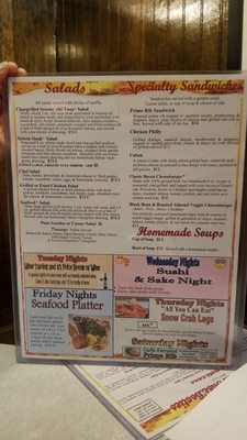 Menu photo 5 ShoeBooties Cafe Murphy, NC