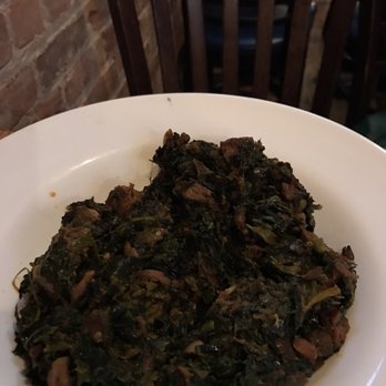 Buka - Edikangikong. Pronounced "Eddie kah ekon" Spinach with assorted meats and seafood. - Bars Near Me - Brooklyn, New York