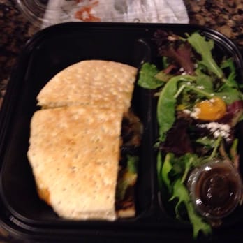 Urbane Cafe - Updated southwest chicken (sub mushrooms for chicken) and smaller side salad. - Sandwiches Near Me - Oxnard, California