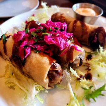 Rail Stop Restaurant & Bar - Short rib spring rolls - New American Near Me - Boston, Massachusetts Rail Stop Restaurant & Bar - Short rib spring rolls - New American Near Me - Boston, Massachusetts