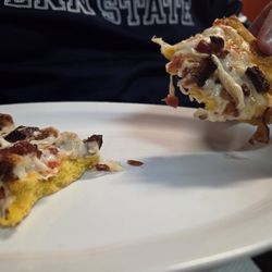 Grace Pizza Restaurant - YELLOW dough!