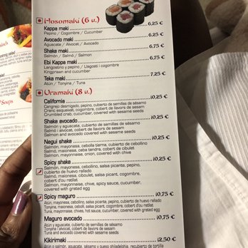 Restaurant Onaji - Menu - Japanese Near Me - Sitges, B